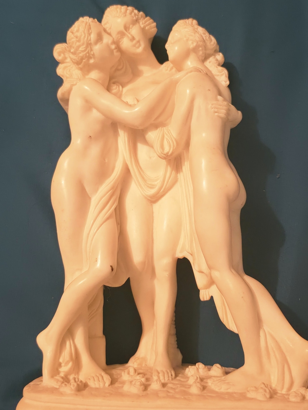 Vintage Mid-Century Genuine Italian "The Three Graces" Sculpture
